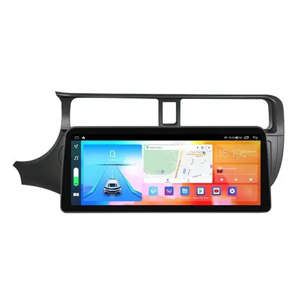 Navigatie dedicata cu Android Kia Rio III 2011 - 2014, 4GB RAM, Radio GPS Dual Zone, Display QLED 12.3" Touchscreen, Internet Wi-Fi si slot SIM 4G, Bluetooth, MirrorLink, USB