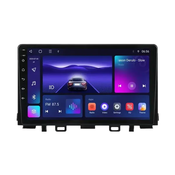 Navigatie dedicata cu Android Kia Rio IV 2017 - 2024, 4GB RAM, Radio GPS Dual Zone, Display HD IPS 9" Touchscreen, Internet Wi-Fi, Bluetooth, MirrorLink, USB