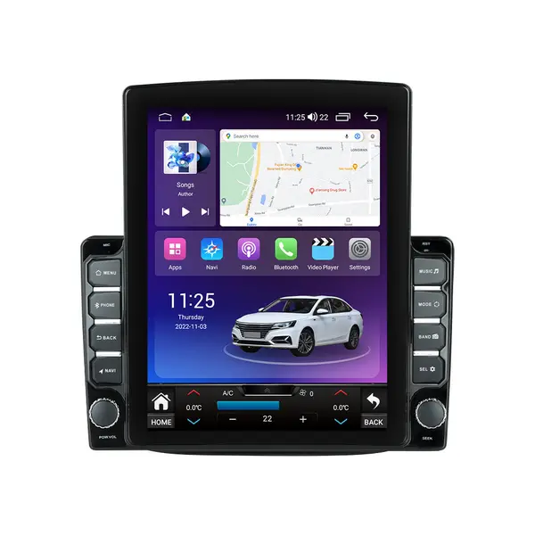Navigatie dedicata cu Android Kia Sorento 2012 - 2015, 4GB RAM, Radio GPS Dual Zone, Touchscreen IPS 9.7" HD tip Tesla, Internet Wi-Fi si slot SIM 4G, Bluetooth, MirrorLink, USB