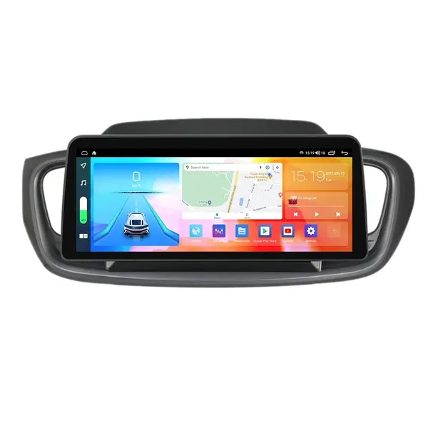 Navigatie dedicata cu Android KIA Sorento III 2015 - 2020, 8GB RAM, Radio GPS Dual Zone, Display QLED 12.3" Touchscreen, Internet Wi-Fi si slot SIM 4G, Bluetooth, MirrorLink, USB