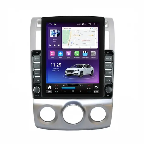 Navigatie dedicata cu Android KIA Sportage 2004 - 2010 fabricata in Coreea, clima manuala, 4GB RAM, Radio GPS Dual Zone, Touchscreen IPS 9.7" HD tip Tesla, Internet Wi-Fi si slot SIM 4G, Bluetooth, MirrorLink, USB
