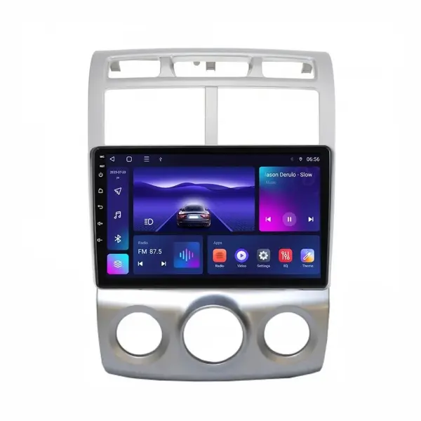Navigatie dedicata cu Android KIA Sportage 2004 - 2010 fabricata in Coreea, clima manuala, 4GB RAM, Radio GPS Dual Zone, Display HD IPS 9" Touchscreen, Internet Wi-Fi, Bluetooth, MirrorLink, USB