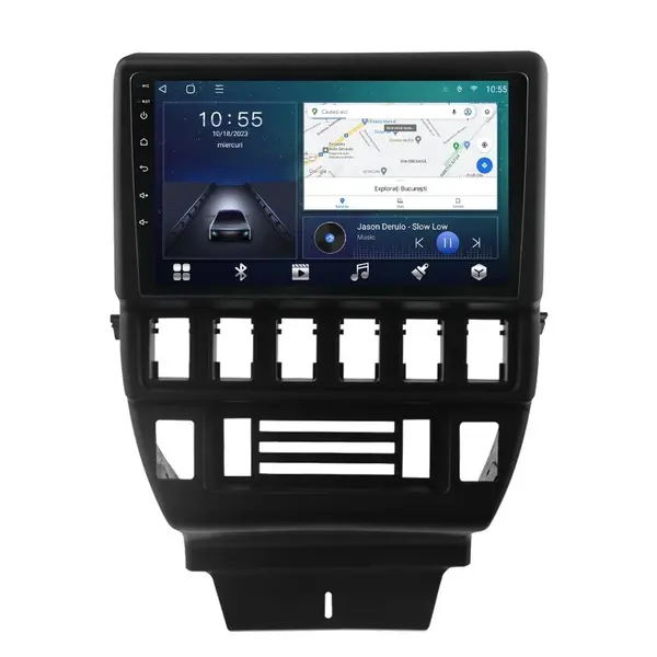 Navigatie dedicata cu Android Lada Niva 1993 - 2018, 2GB RAM, Radio GPS Dual Zone, Display HD QLED 9" Touchscreen, Internet Wi-Fi si slot SIM 4G, Bluetooth, MirrorLink, USB