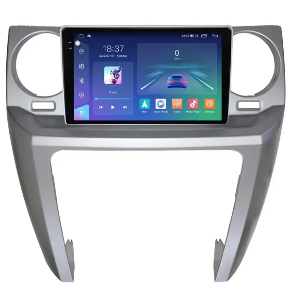 Navigatie dedicata cu Android Land Rover Discovery III 2004 - 2009, 4GB RAM, Radio GPS Dual Zone, Display 2K QLED 9.5" Touchscreen, Internet Wi-Fi si slot SIM 4G, Bluetooth, MirrorLink, USB