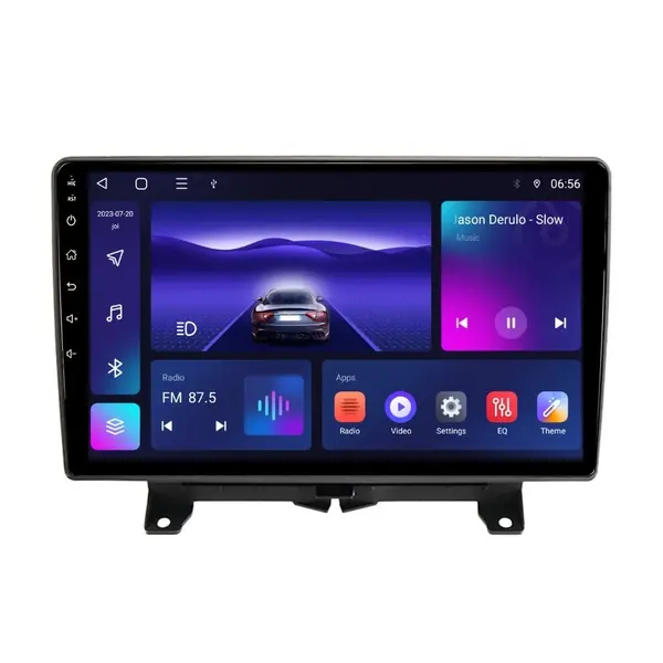 Navigatie dedicata cu Android Land Rover Range Rover Sport I 2005 - 2009, 4GB RAM, Radio GPS Dual Zone, Display HD IPS 9" Touchscreen, Internet Wi-Fi, Bluetooth, MirrorLink, USB