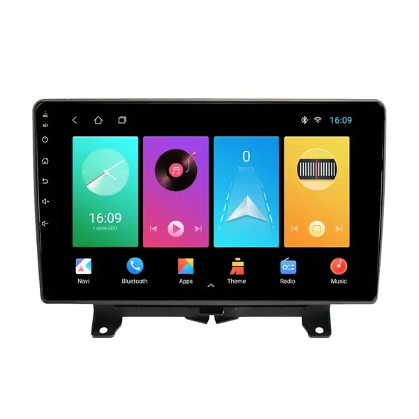 Navigatie dedicata cu Android Land Rover Range Rover Sport I 2005 - 2009, 2GB RAM, Radio GPS Dual Zone, Display HD IPS 9" Touchscreen, Internet Wi-Fi, Bluetooth, MirrorLink, USB