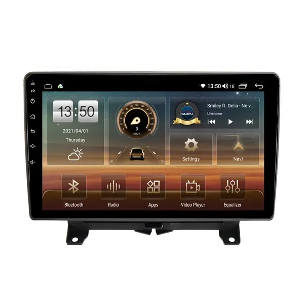 Navigatie dedicata cu Android Land Rover Range Rover Sport I 2005 - 2009, 4GB RAM, Radio GPS Dual Zone, Display HD QLED 9" Touchscreen, Internet Wi-Fi si slot SIM 4G, Bluetooth, MirrorLink, USB