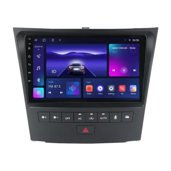 Navigatie dedicata cu Android Lexus GS 2005 - 2012, 4GB RAM, Radio GPS Dual Zone, Display HD IPS 9" Touchscreen, Internet Wi-Fi, Bluetooth, MirrorLink, USB