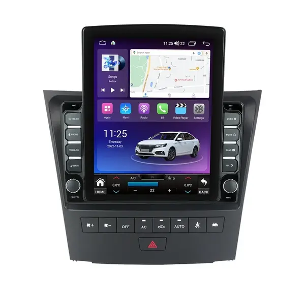 Navigatie dedicata cu Android Lexus GS 2005 - 2012, 4GB RAM, Radio GPS Dual Zone, Touchscreen IPS 9.7" HD tip Tesla, Internet Wi-Fi si slot SIM 4G, Bluetooth, MirrorLink, USB
