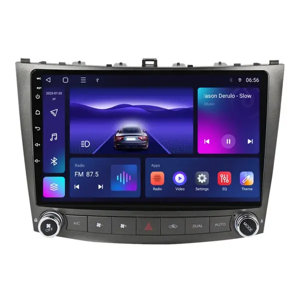 Navigatie dedicata cu Android Lexus IS 2005 - 2013, 4GB RAM, Radio GPS Dual Zone, Display HD IPS 10" Touchscreen, Internet Wi-Fi, Bluetooth, MirrorLink, USB