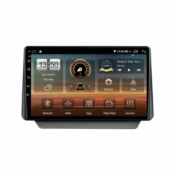 Navigatie dedicata cu Android Mazda 2 2014 - 2022 / CX-3 dupa 2015, 6GB RAM, Radio GPS Dual Zone, Display HD QLED 9" Touchscreen, Internet Wi-Fi si slot SIM 4G, Bluetooth, MirrorLink, USB