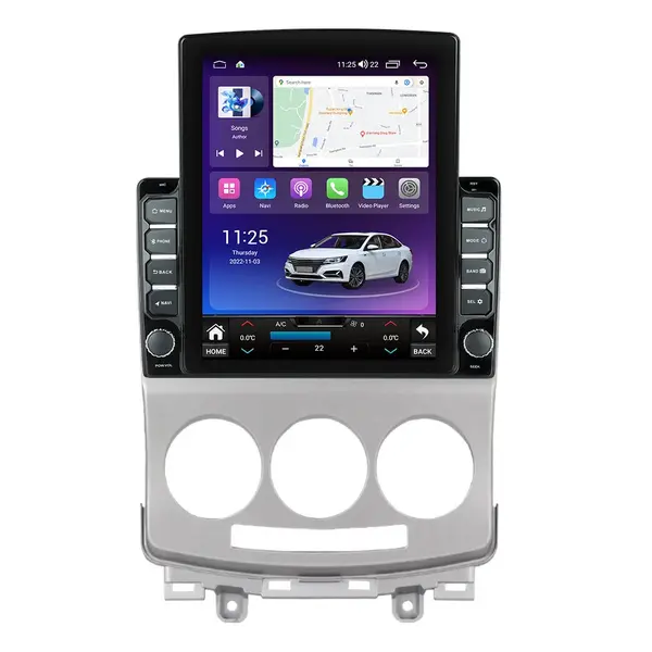 Navigatie dedicata cu Android Mazda 5 2005 - 2010, 8GB RAM, Radio GPS Dual Zone, Touchscreen IPS 9.7" HD tip Tesla, Internet Wi-Fi si slot SIM 4G, Bluetooth, MirrorLink, USB
