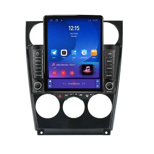 Navigatie dedicata cu Android Mazda 6 2002 - 2008, 1GB RAM, Radio GPS Dual Zone, Touchscreen IPS 9.7" HD tip Tesla, Internet Wi-Fi, Bluetooth, MirrorLink, USB