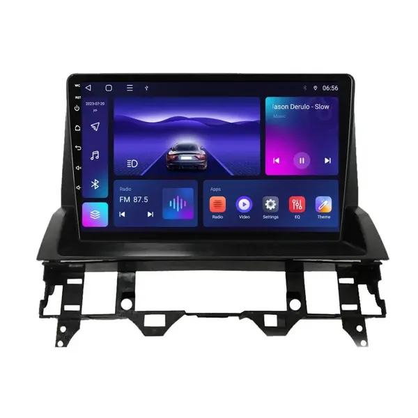 Navigatie dedicata cu Android Mazda 6 2002 - 2008, 4GB RAM, Radio GPS Dual Zone, Display HD IPS 10" Touchscreen, Internet Wi-Fi, Bluetooth, MirrorLink, USB