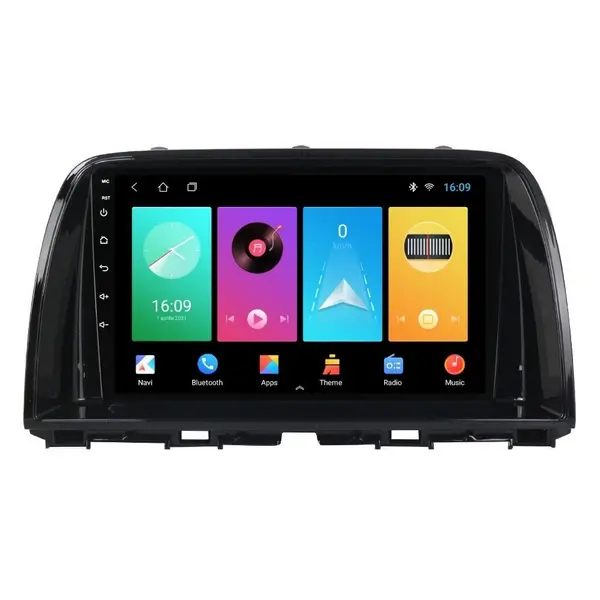 Navigatie dedicata cu Android Mazda CX-5 2011 - 2017, 1GB RAM, Radio GPS Dual Zone, Display HD IPS 9" Touchscreen, Internet Wi-Fi, Bluetooth, MirrorLink, USB