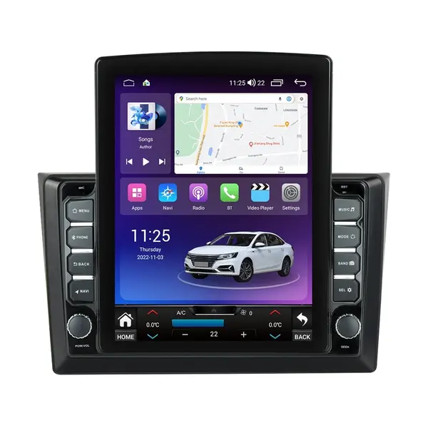 Navigatie dedicata cu Android Mazda CX-9 2006 - 2016, 4GB RAM, Radio GPS Dual Zone, Touchscreen IPS 9.7" HD tip Tesla, Internet Wi-Fi si slot SIM 4G, Bluetooth, MirrorLink, USB