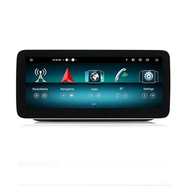 Navigatie dedicata cu Android Mercedes B-Class W246 2015 - 2018 cu navigatie NTG 5 / 5.1, 6GB RAM, Radio GPS Dual Zone, Display QLED 12.3" Touchscreen, Internet Wi-Fi si slot SIM 4G, Bluetooth, MirrorLink, USB