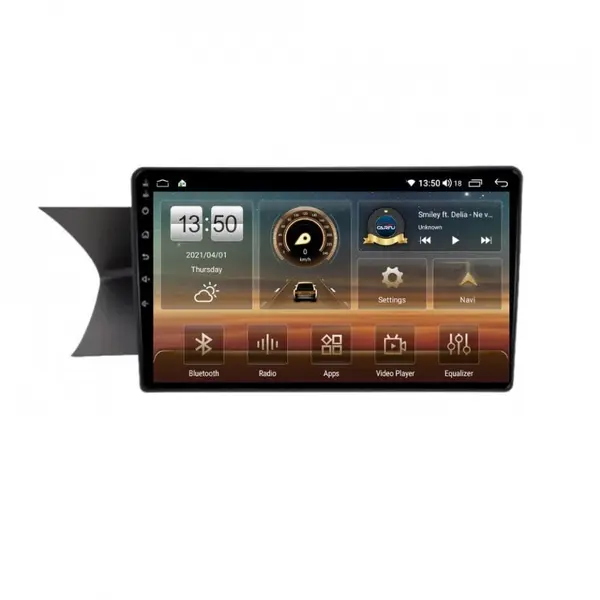 Navigatie dedicata cu Android Mercedes C-Class W204 2011 - 2014, 6GB RAM, Radio GPS Dual Zone, Display HD QLED 9" Touchscreen, Internet Wi-Fi si slot SIM 4G, Bluetooth, MirrorLink, USB