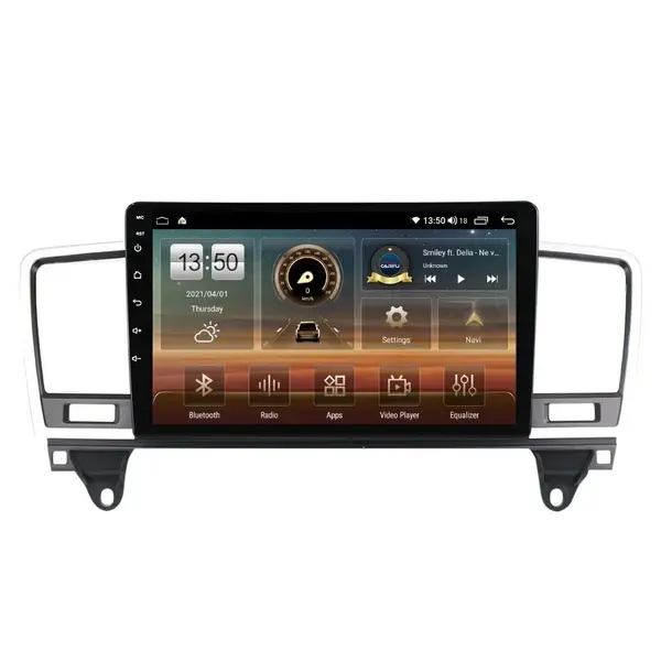 Navigatie dedicata cu Android Mercedes GL-Class GL X166 2012 - 2015, 4GB RAM, Radio GPS Dual Zone, Display HD QLED 9" Touchscreen, Internet Wi-Fi si slot SIM 4G, Bluetooth, MirrorLink, USB