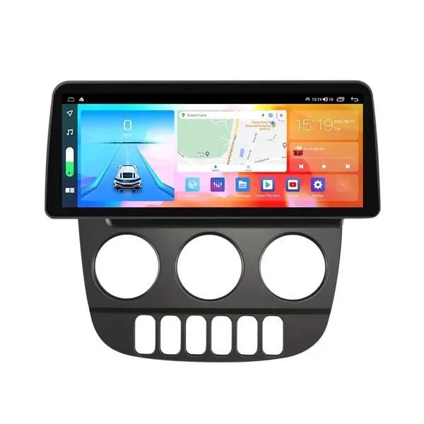 Navigatie dedicata cu Android Mercedes ML W163 2001 - 2005, 4GB RAM, Radio GPS Dual Zone, Display QLED 12.3" Touchscreen, Internet Wi-Fi si slot SIM 4G, Bluetooth, MirrorLink, USB