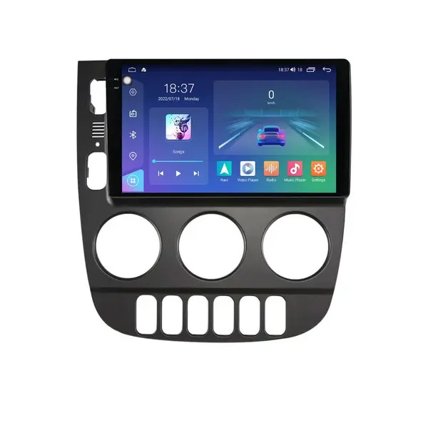 Navigatie dedicata cu Android Mercedes ML W163 2001 - 2005, 8GB RAM, Radio GPS Dual Zone, Display 2K QLED 9.5" Touchscreen, Internet Wi-Fi si slot SIM 4G, Bluetooth, MirrorLink, USB