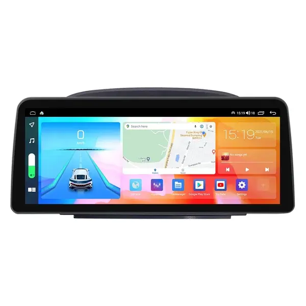 Navigatie dedicata cu Android Mercedes SL R230 2001 - 2012, 4GB RAM, Radio GPS Dual Zone, Display QLED 12.3" Touchscreen, Internet Wi-Fi si slot SIM 4G, Bluetooth, MirrorLink, USB