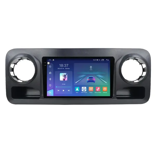 Navigatie dedicata cu Android Mercedes Sprinter dupa 2018, 4GB RAM, Radio GPS Dual Zone, Display 2K QLED 10.36" Touchscreen, Internet Wi-Fi si slot SIM 4G, Bluetooth, MirrorLink, USB