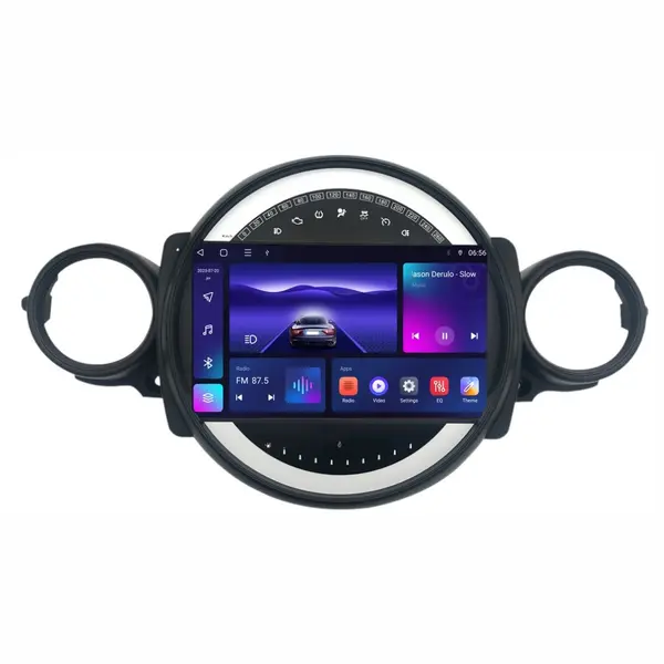 Navigatie dedicata cu Android Mini Clubman / Clubvan (R55) 2006 - 2014, 4GB RAM, Radio GPS Dual Zone, Display HD IPS 9" Touchscreen, Internet Wi-Fi, Bluetooth, MirrorLink, USB