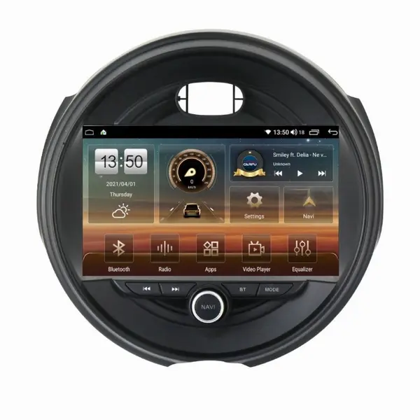 Navigatie dedicata cu Android Mini Countryman (F60) 2016 - 2020, 6GB RAM, Radio GPS Dual Zone, Display HD QLED 9" Touchscreen, Internet Wi-Fi si slot SIM 4G, Bluetooth, MirrorLink, USB