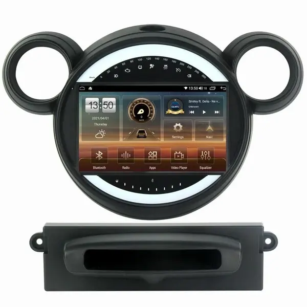 Navigatie dedicata cu Android Mini Countryman / Paceman (R60, R61) 2010 - 2017, 4GB RAM, Radio GPS Dual Zone, Display HD QLED 9" Touchscreen, Internet Wi-Fi si slot SIM 4G, Bluetooth, MirrorLink, USB