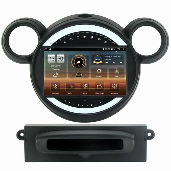 Navigatie dedicata cu Android Mini Countryman / Paceman (R60, R61) 2010 - 2017, 8GB RAM, Radio GPS Dual Zone, Display HD QLED 9" Touchscreen, Internet Wi-Fi si slot SIM 4G, Bluetooth, MirrorLink, USB