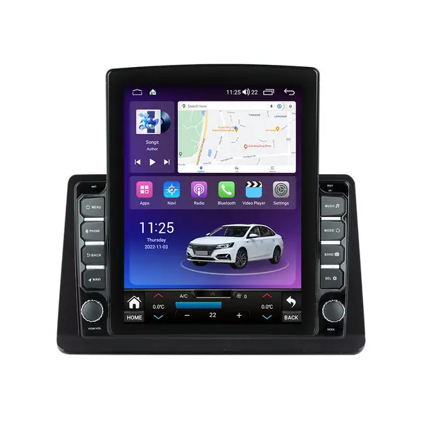 Navigatie dedicata cu Android Mitsubishi Pajero II 1990 - 2001, 8GB RAM, Radio GPS Dual Zone, Touchscreen IPS 9.7" HD tip Tesla, Internet Wi-Fi si slot SIM 4G, Bluetooth, MirrorLink, USB