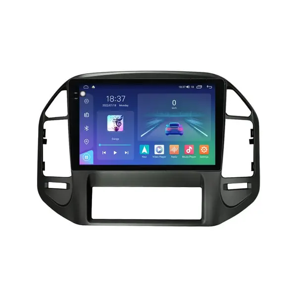 Navigatie dedicata cu Android Mitsubishi Pajero III 2001 - 2006, 4GB RAM, Radio GPS Dual Zone, Display 2K QLED 10.36" Touchscreen, Internet Wi-Fi si slot SIM 4G, Bluetooth, MirrorLink, USB