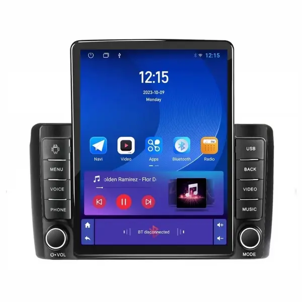 Navigatie dedicata cu Android Nissan Leaf I 2010 - 2017, 1GB RAM, Radio GPS Dual Zone, Touchscreen IPS 9.7" HD tip Tesla, Internet Wi-Fi, Bluetooth, MirrorLink, USB