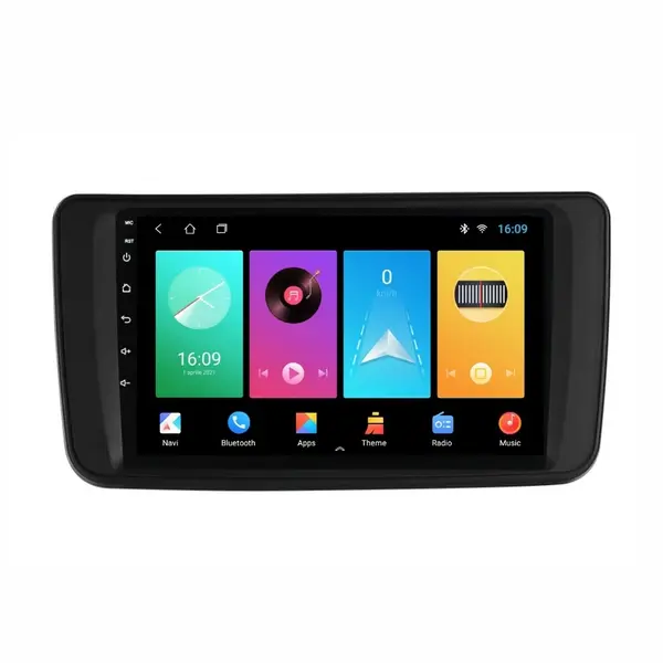 Navigatie dedicata cu Android Nissan Leaf II 2017 - 2025, 1GB RAM, Radio GPS Dual Zone, Display HD IPS 9" Touchscreen, Internet Wi-Fi, Bluetooth, MirrorLink, USB