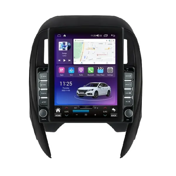 Navigatie dedicata cu Android Nissan Micra IV 2014 - 2017, 8GB RAM, Radio GPS Dual Zone, Touchscreen IPS 9.7" HD tip Tesla, Internet Wi-Fi si slot SIM 4G, Bluetooth, MirrorLink, USB