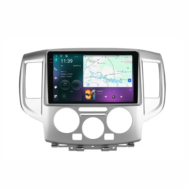 Navigatie dedicata cu Android Nissan NV200 dupa 2010, 12GB RAM, Radio GPS Dual Zone, Display 2K QLED 9.5" Touchscreen, Internet Wi-Fi si slot SIM 4G, Bluetooth, MirrorLink, USB