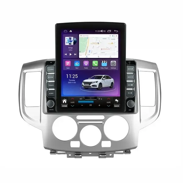 Navigatie dedicata cu Android Nissan NV200 dupa 2010, 4GB RAM, Radio GPS Dual Zone, Touchscreen IPS 9.7" HD tip Tesla, Internet Wi-Fi si slot SIM 4G, Bluetooth, MirrorLink, USB