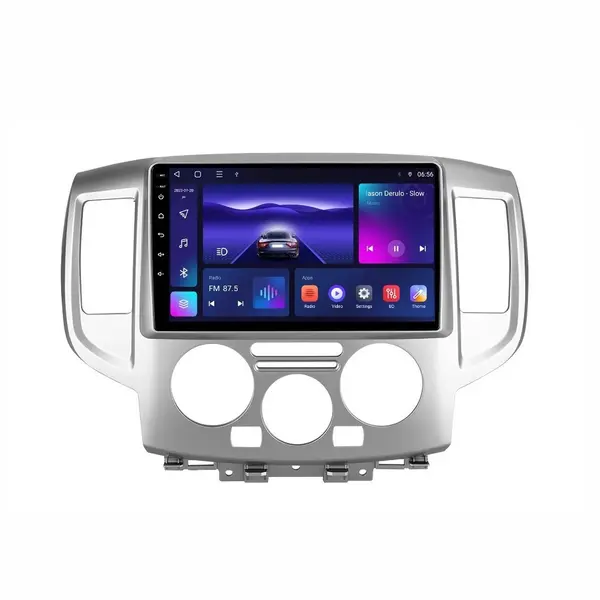 Navigatie dedicata cu Android Nissan NV200 dupa 2010, 4GB RAM, Radio GPS Dual Zone, Display HD IPS 9" Touchscreen, Internet Wi-Fi, Bluetooth, MirrorLink, USB