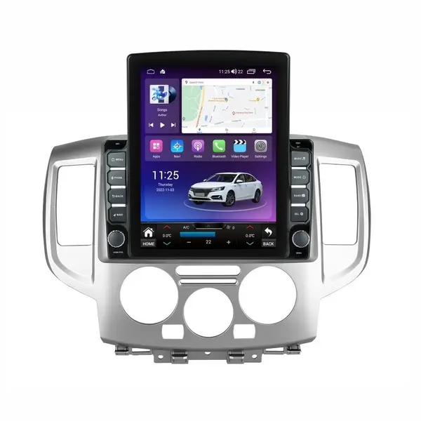 Navigatie dedicata cu Android Nissan NV200 dupa 2010, 8GB RAM, Radio GPS Dual Zone, Touchscreen IPS 9.7" HD tip Tesla, Internet Wi-Fi si slot SIM 4G, Bluetooth, MirrorLink, USB