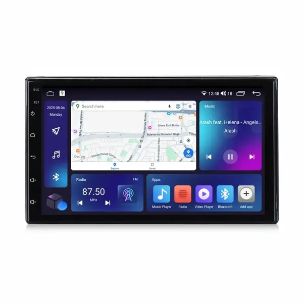 Navigatie dedicata cu Android Nissan Pathfinder II R50 1995 - 2005, 2GB RAM, Radio GPS Dual Zone, Display HD IPS 7" Touchscreen, Internet Wi-Fi si slot SIM 4G, Bluetooth, MirrorLink, USB