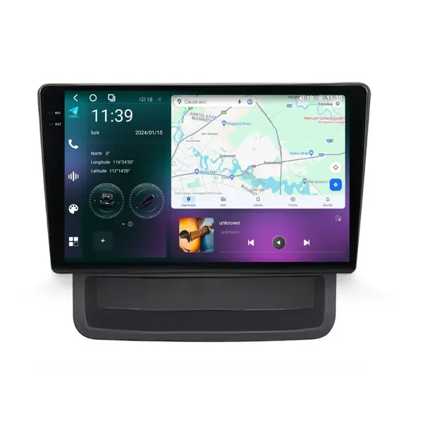 Navigatie dedicata cu Android Nissan Primastar 2010 - 2014, 12GB RAM, Radio GPS Dual Zone, Display 2K QLED 10.36" Touchscreen, Internet Wi-Fi si slot SIM 4G, Bluetooth, MirrorLink, USB