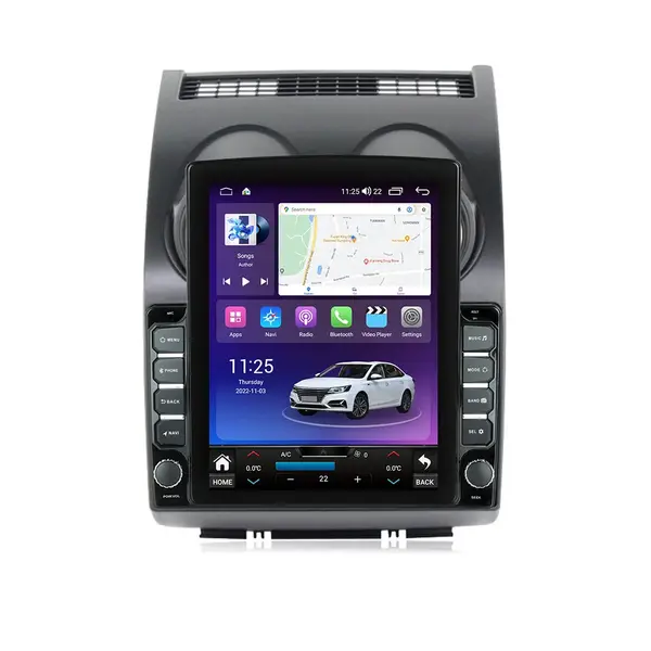 Navigatie dedicata cu Android Nissan Qashqai I 2006 - 2014, 8GB RAM, Radio GPS Dual Zone, Touchscreen IPS 9.7" HD tip Tesla, Internet Wi-Fi si slot SIM 4G, Bluetooth, MirrorLink, USB