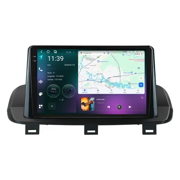 Navigatie dedicata cu Android Nissan Qashqai III dupa 2021, 12GB RAM, Radio GPS Dual Zone, Display 2K QLED 10.36" Touchscreen, Internet Wi-Fi si slot SIM 4G, Bluetooth, MirrorLink, USB
