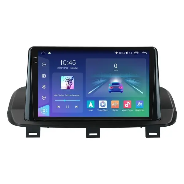 Navigatie dedicata cu Android Nissan Qashqai III dupa 2021, 8GB RAM, Radio GPS Dual Zone, Display 2K QLED 10.36" Touchscreen, Internet Wi-Fi si slot SIM 4G, Bluetooth, MirrorLink, USB