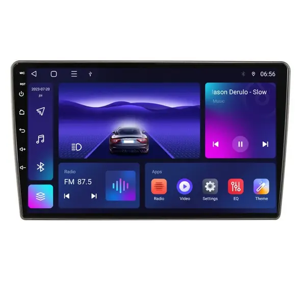Navigatie dedicata cu Android Nissan Tiida 2004 - 2013, 4GB RAM, Radio GPS Dual Zone, Display HD IPS 9" Touchscreen, Internet Wi-Fi, Bluetooth, MirrorLink, USB