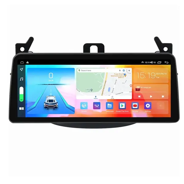 Navigatie dedicata cu Android Opel Adam 2012 - 2016, 4GB RAM, Radio GPS Dual Zone, Display QLED 12.3" Touchscreen, Internet Wi-Fi si slot SIM 4G, Bluetooth, MirrorLink, USB