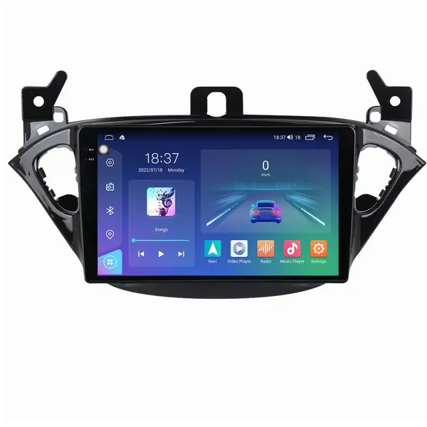 Navigatie dedicata cu Android Opel Adam 2012 - 2016, 8GB RAM, Radio GPS Dual Zone, Display 2K QLED 9.5" Touchscreen, Internet Wi-Fi si slot SIM 4G, Bluetooth, MirrorLink, USB