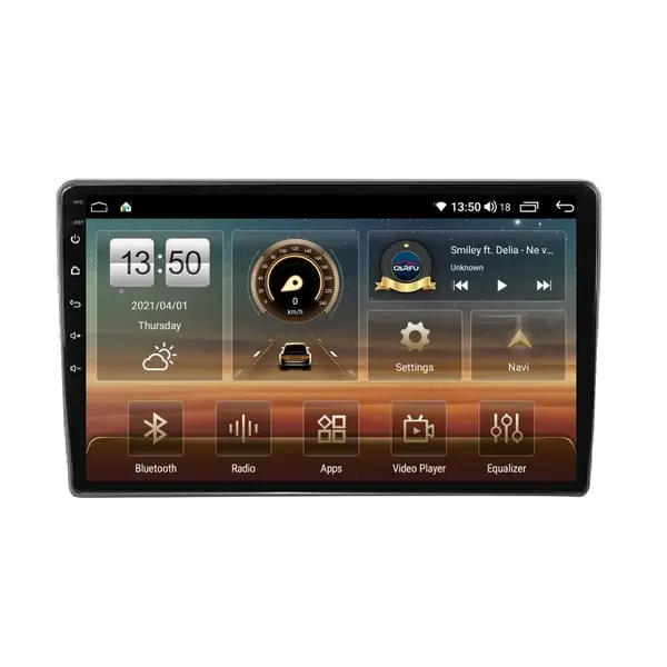 Navigatie dedicata cu Android Opel Agila 2000 - 2007, 6GB RAM, Radio GPS Dual Zone, Display HD QLED 9" Touchscreen, Internet Wi-Fi si slot SIM 4G, Bluetooth, MirrorLink, USB