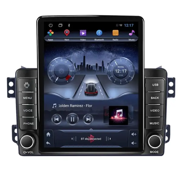 Navigatie dedicata cu Android Opel Agila 2007 - 2014, 2GB RAM, Radio GPS Dual Zone, Touchscreen IPS 9.7" HD tip Tesla, Internet Wi-Fi, Bluetooth, MirrorLink, USB